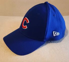 New Era Chicago Cubs Blue 39THIRTY Fitted Flexfit Baseball Cap Hat