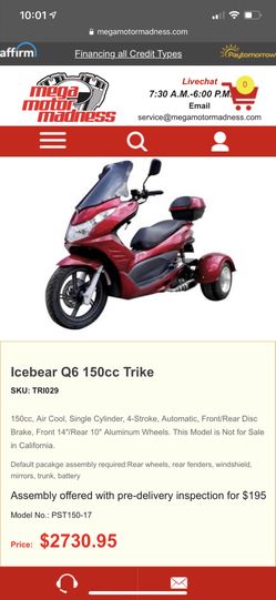 2019 Qr 150 Cc