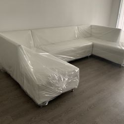 Large U Sectional Sofa Never Used 