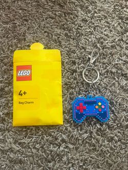 Lego game controller bag charm