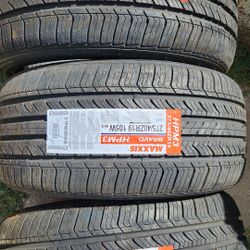 275/40ZR19 105W M+S  Maxxis Bravo Tires 