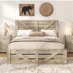 Rustic Bed Frame 