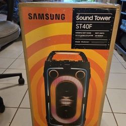  Samsung ST40F Tower Bluetooth Spreaker 