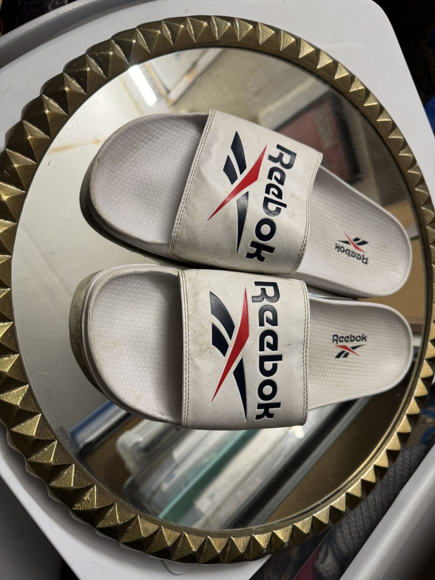 Reebok Slides (Size 12) Big Logo