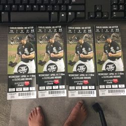 WHITE SOX TICKETS. CARLOS RODON NO-HITTER