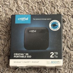 Crucial X6 Portable SSD 2TB