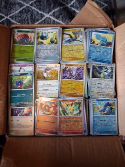 Pokemon Card Bulk Box; 26 lbs & 7” x 11” x 11”