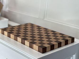 Checkered Cutting Board