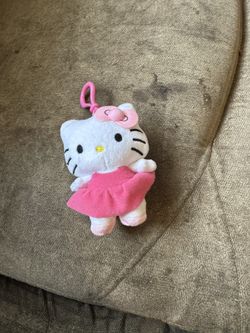 Hello Kitty Pink Bag Clip