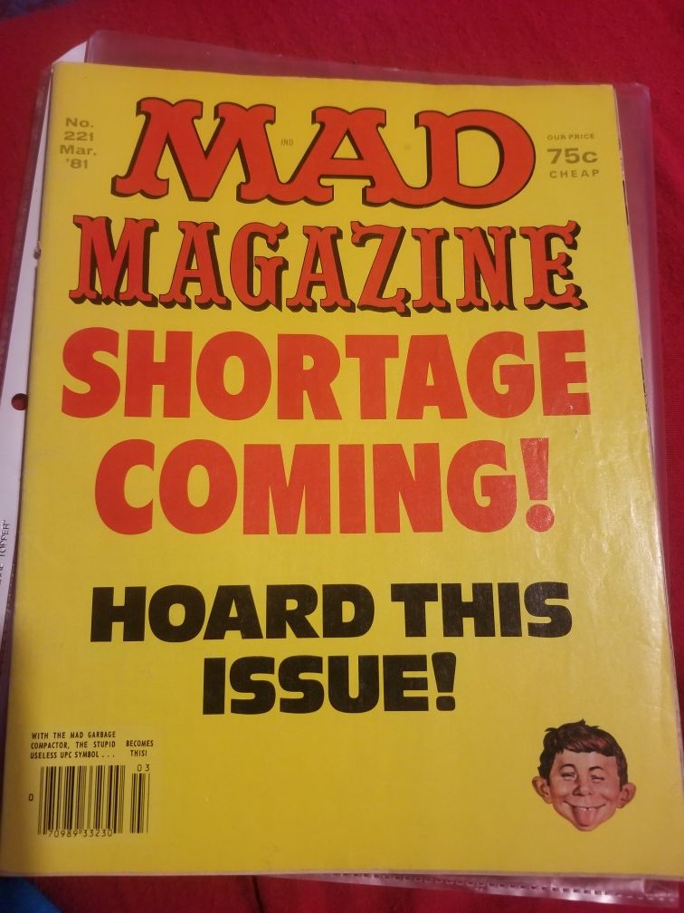 Vintage Mad magazing