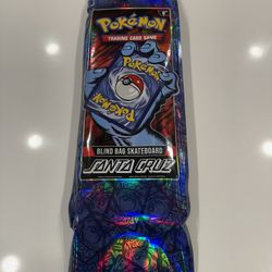 Pokémon Santa Cruz Blind Bag Skate Deck