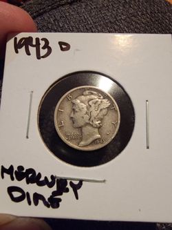 1943 mercury dime not free