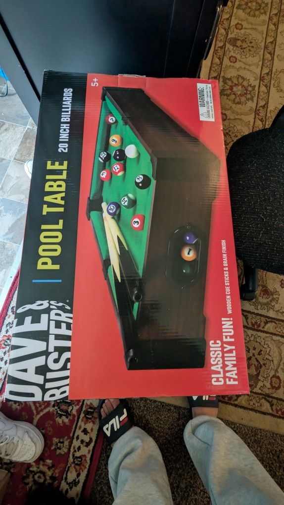 Mini Pool Table 20 Inch Billiards