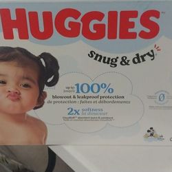 HUGGIES SIZE 4  $30