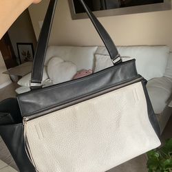 Celine black and white edge bag