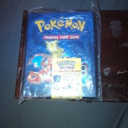 First Edition Pokemon Cards In A Vintage Collectors Album