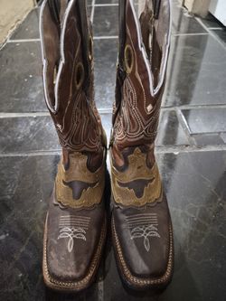 Men's boots size 7 real leather