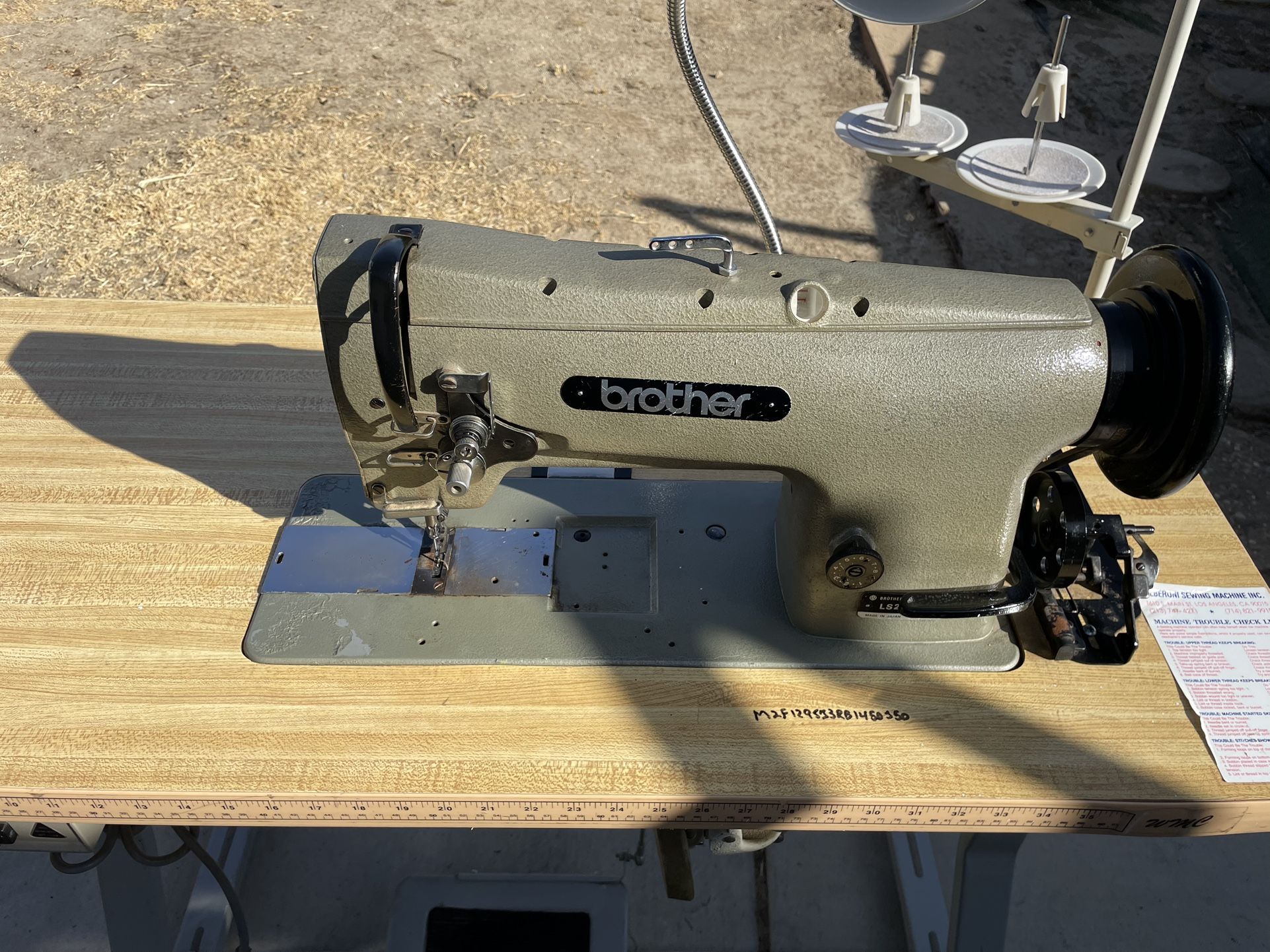 Brother LS2-B837 Lock stitch Industrial Sewing Machine for Sale in 