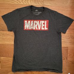 Grey Marvel Graphic Tee