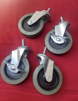 Swivel Caster Wheel for Wire Shelving