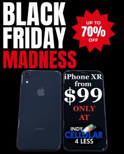 BLACK FRIDAY DEAL #1 IPHONE XR UNLOCKED FROM $99