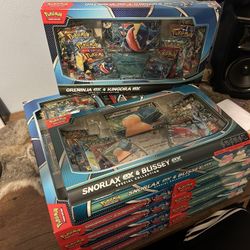 Pokémon: Special Collection Boxes (Kingdra & Greninja or Snorlax & Blissey)