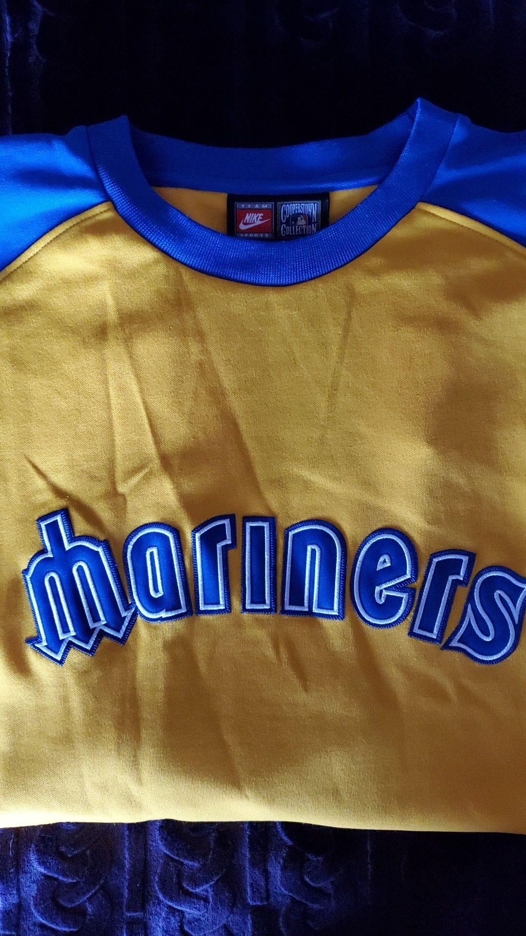 HAROLD REYNOLDS Seattle Mariners #4 TEAM NIKE Cooperstown Collection MLB  Stitched Yellow Pullover Size Adult XL NWT for Sale in Chula Vista, CA -  OfferUp