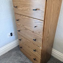 Well-Loved 5-Drawer Dresser – Only $10