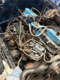 Chevy 250 Straight 6 With Transmission