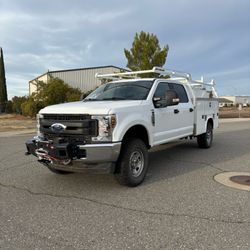 2019 Ford F350 Crew Cab Super Duty Diesel Truck 
