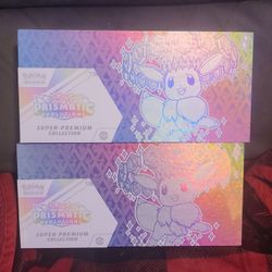 Pokemon Prismatic Evolutions Super Collection 