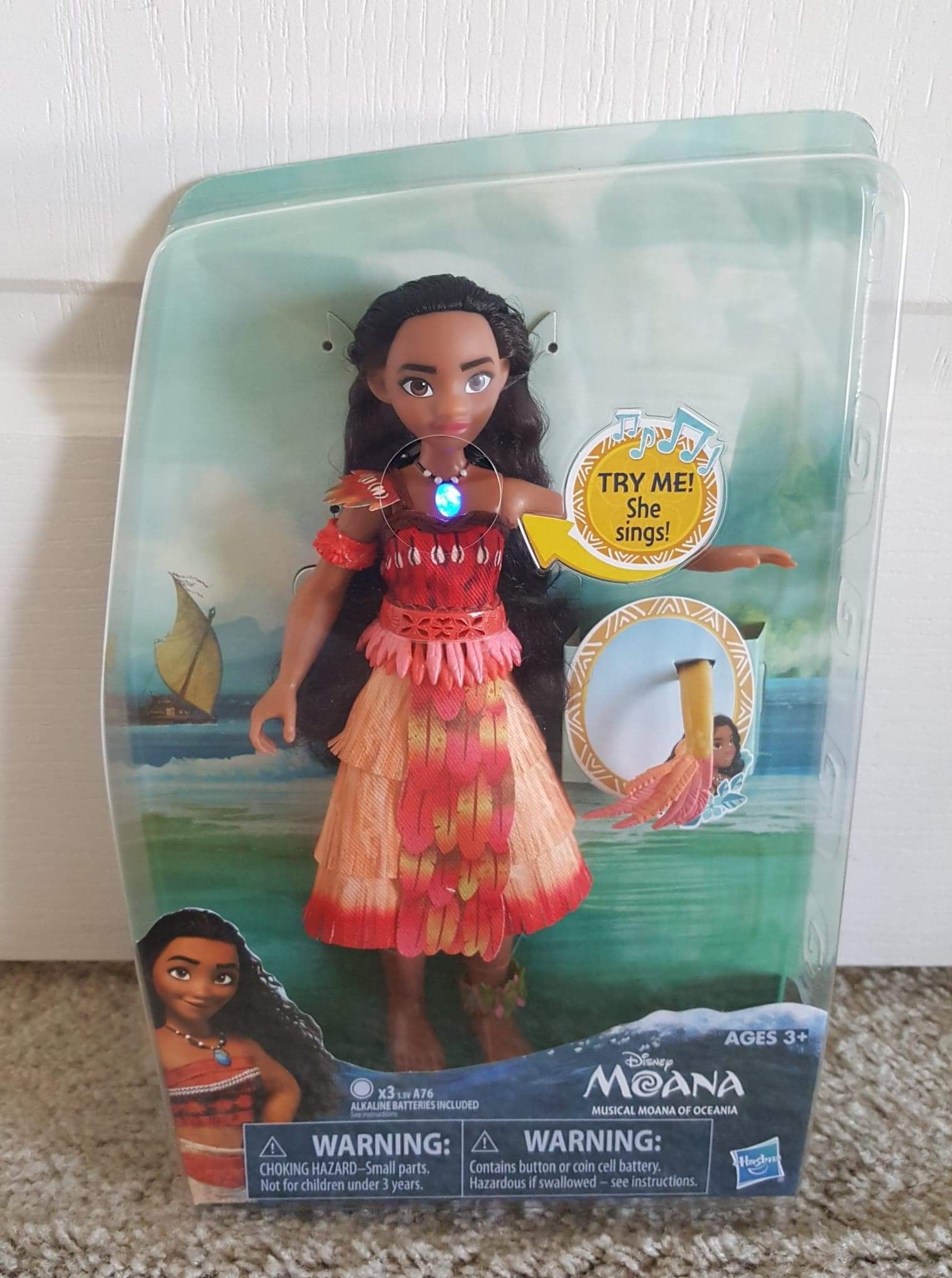 Disney Moana Doll (singing doll) brand new