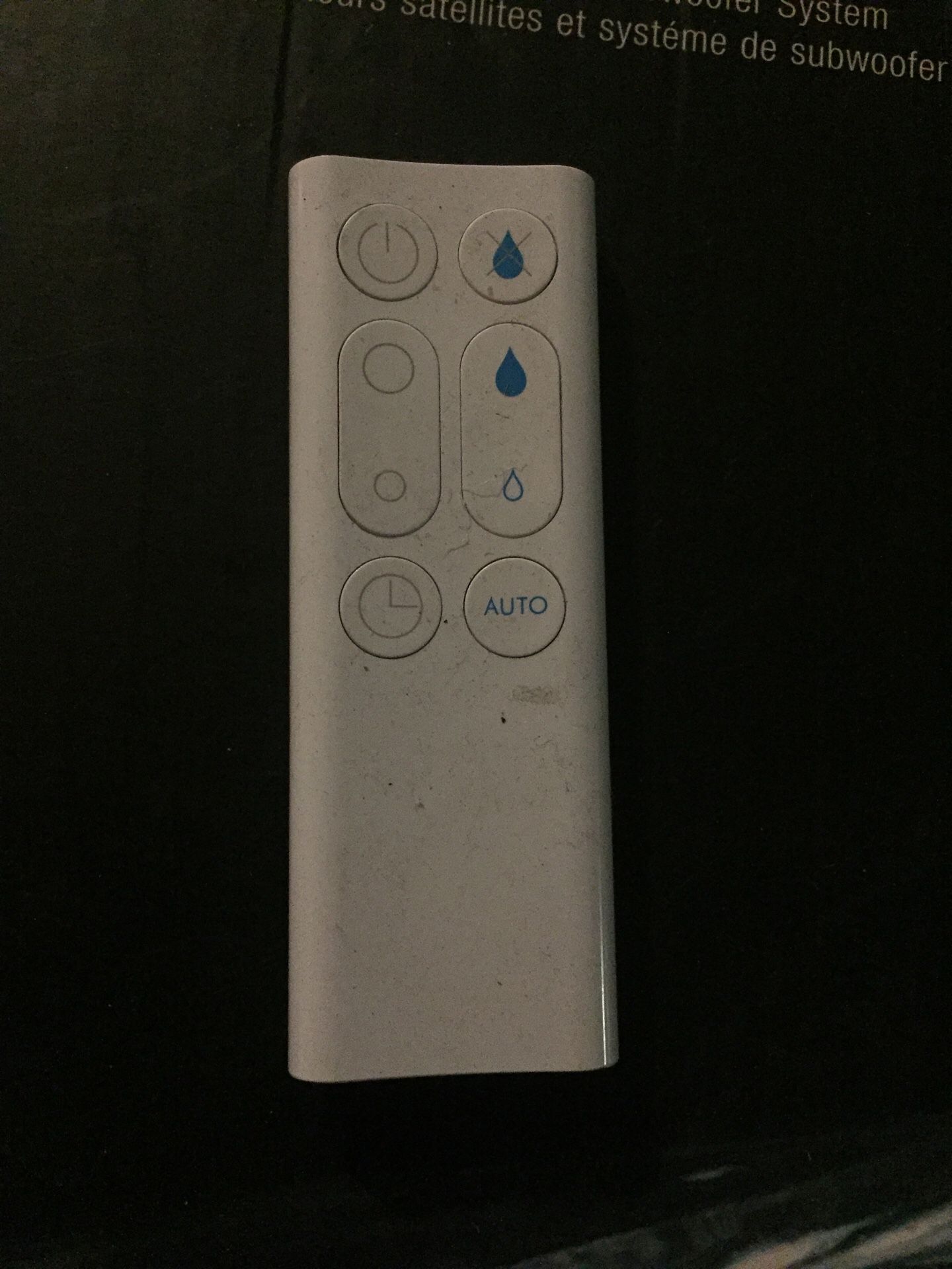 Dyson humidifier and fan with remote