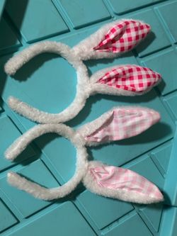 Bunny headbands both for $2