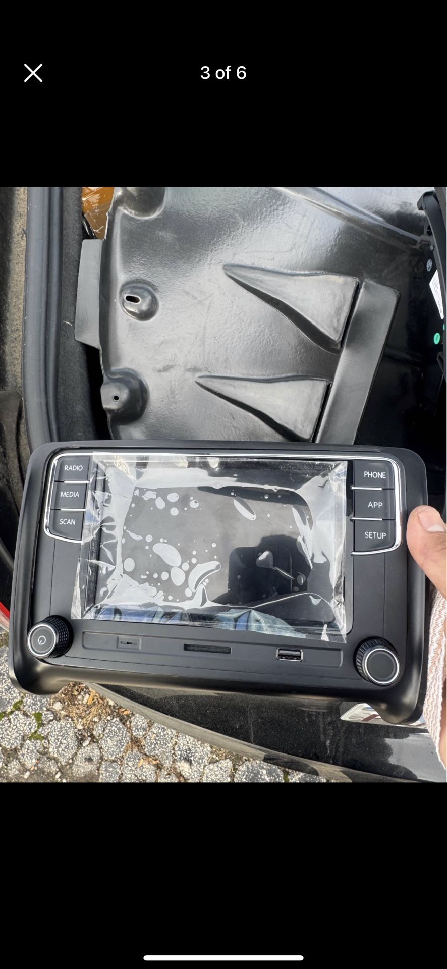 Wireless Apple Car Play VW radio 