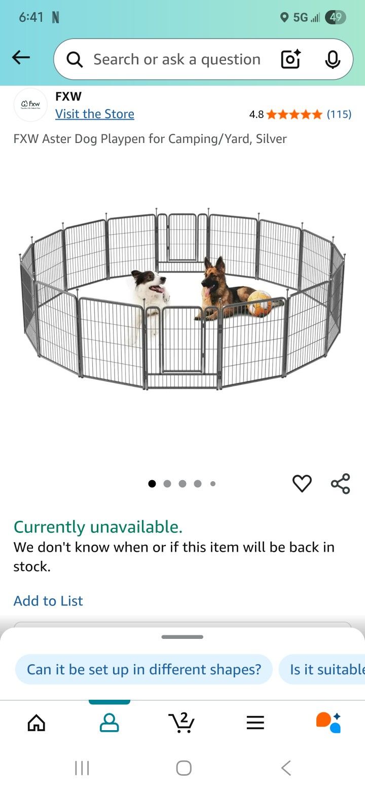 Portable Dog Fence