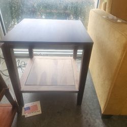 MODERN SOLID WOOD RECTANGLE COFFEE TABLE OBSIDIAN