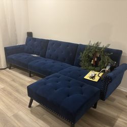 Royal Blue Couch