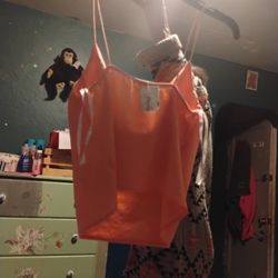 Orange Blouse Size Small