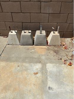 4  Cinder block pier with Z Max strap