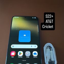 Samsung Galaxy s22+ Plus —AT&T Or Cricket— Like new 