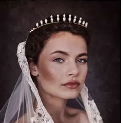 Gold And Pearl Tiara 