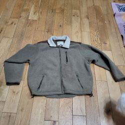 Orvis Mens Zip Up Sweater 