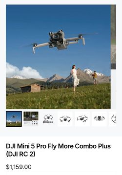 DJI MINI PRO 5 RC2 - NEVER USED