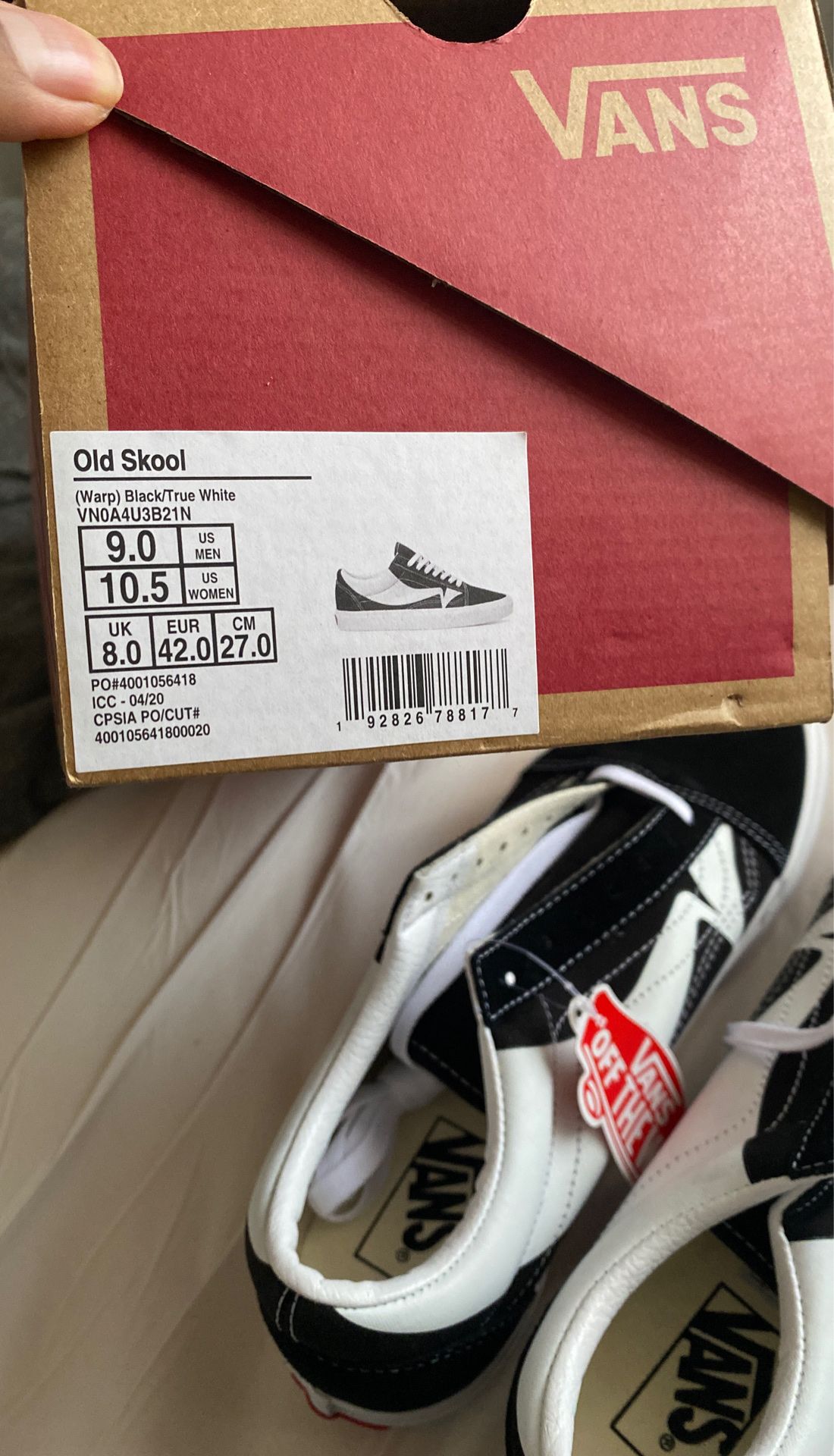 Vans Old Skool Warp Size 9 Brand New Condition for Sale in Brooklyn NY OfferUp