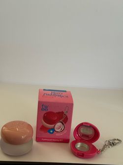 fwee Blurry Pudding Pot Lip & Cheek ND04 MY + Keyring Compact