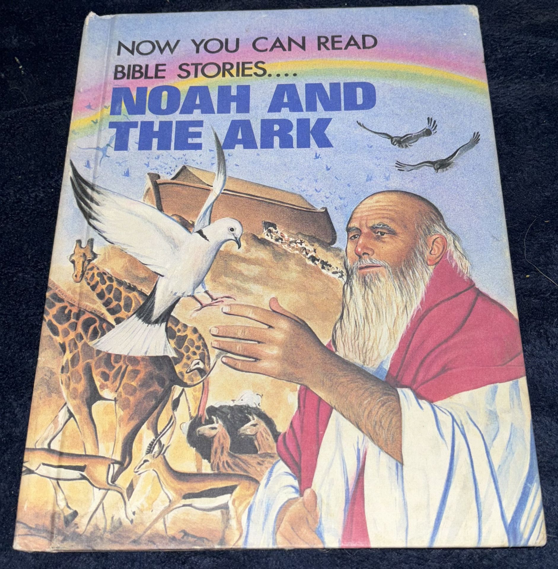Now you Can Read Bible Stories - Noah and the Ark hardcover book Vintage by Leonard Matthews