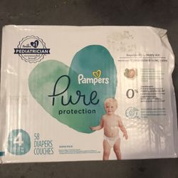 Pampers Size 4 $15