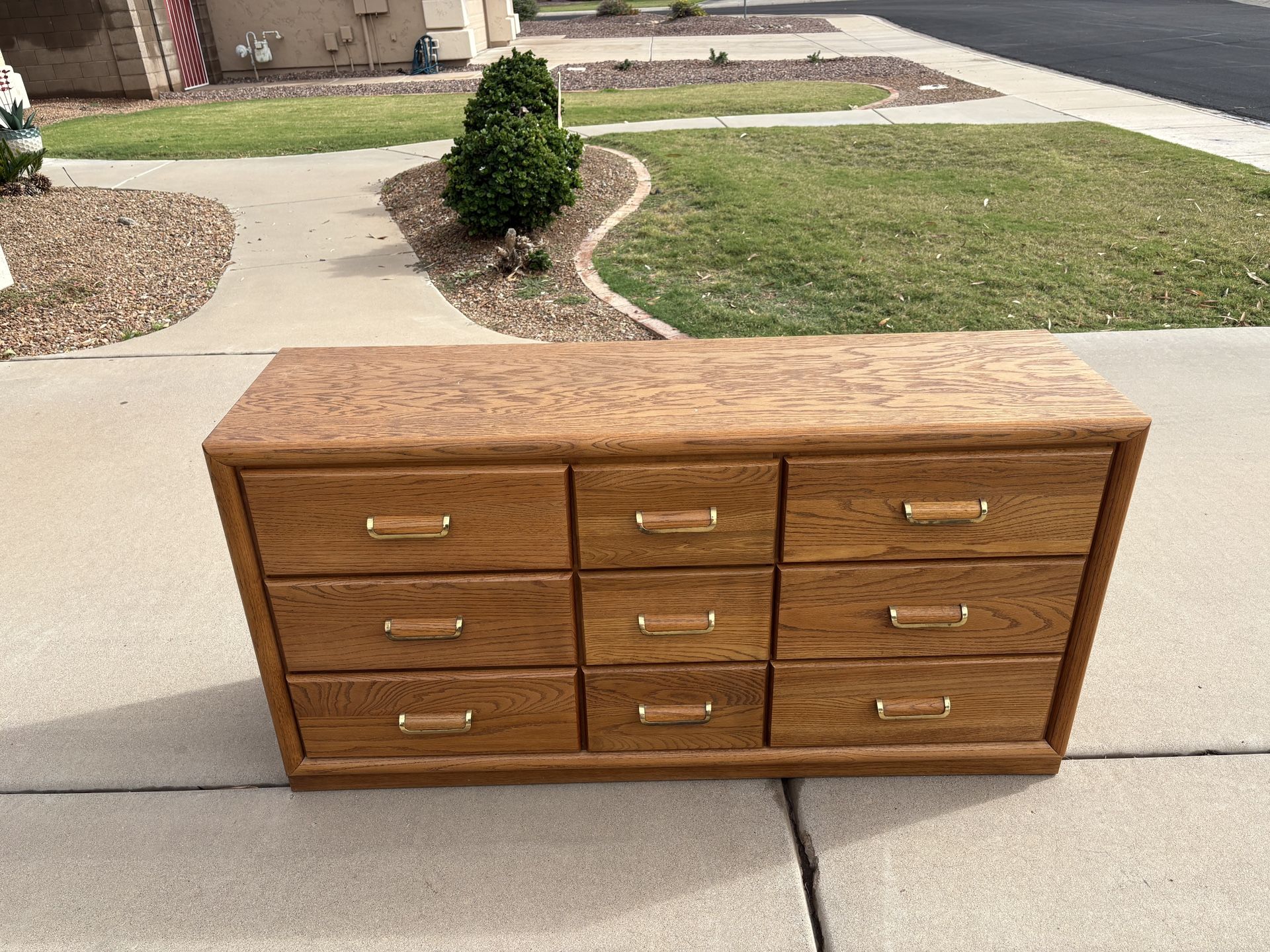 Dresser With Matching Mirror (not shown)