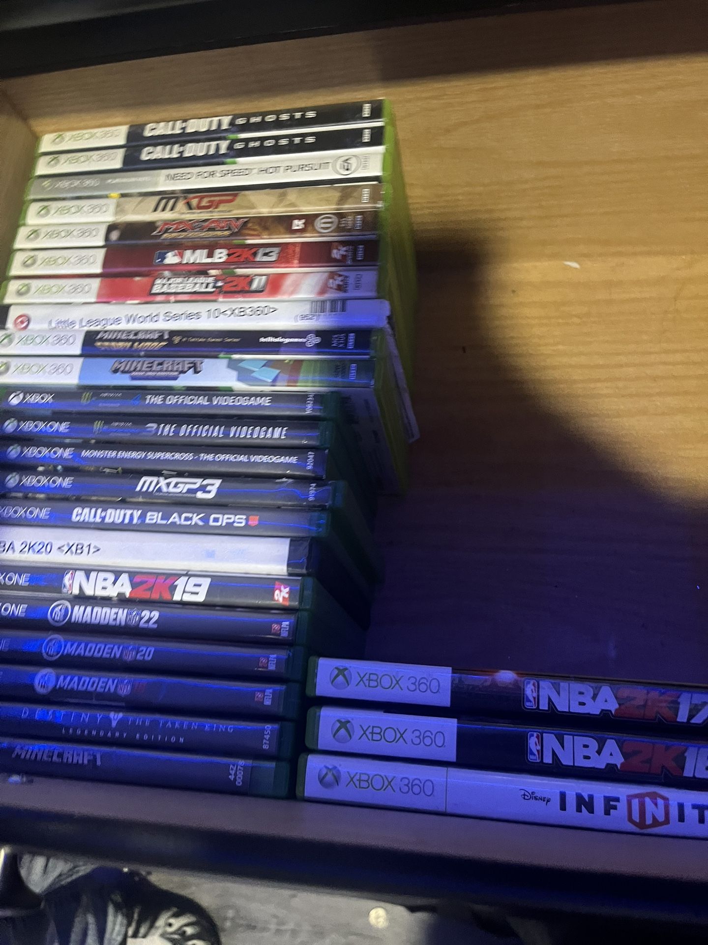 Xbox 360 and Xbox 1 games